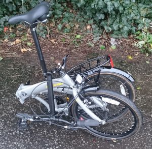 Raleigh Evo 2 partly folded