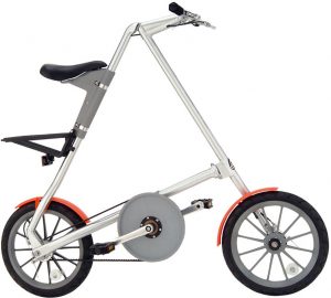 Strida MK3 with plastic wheels