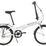 Side view of the Carrera Transit folding bike