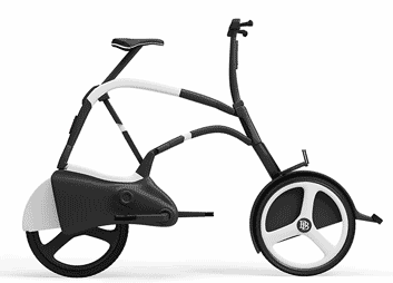 Folding bike animation